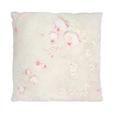 CUSHION Rose Poudre III, LINEN, 100% Europe