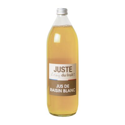 JUSTE LE CHOIX DU FRUIT - JUS RAISIN BLANC 1L X 6