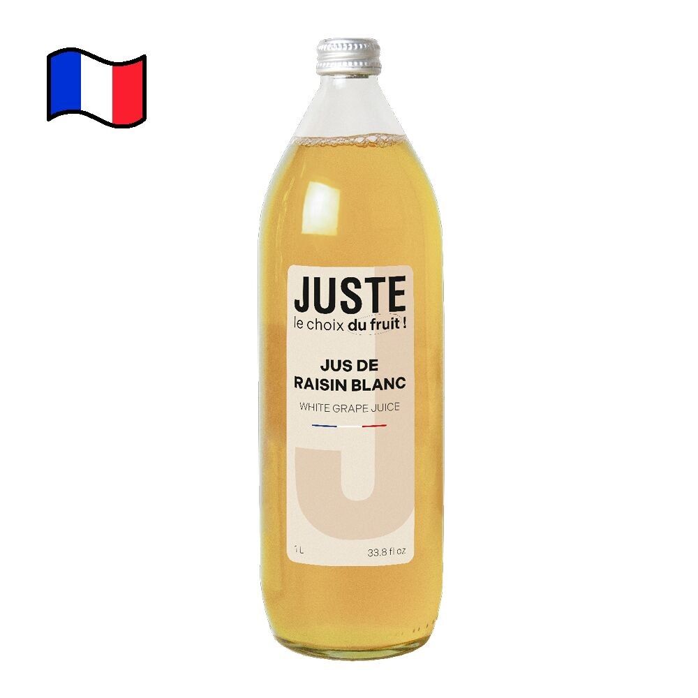 JUSTE LE CHOIX DU FRUIT - JUS RAISIN BLANC 1L X 6