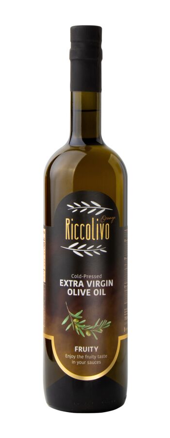 Riccolivo Premium Huile d'Olive Extra Vierge Orange (Fruitée) 750 ml 1