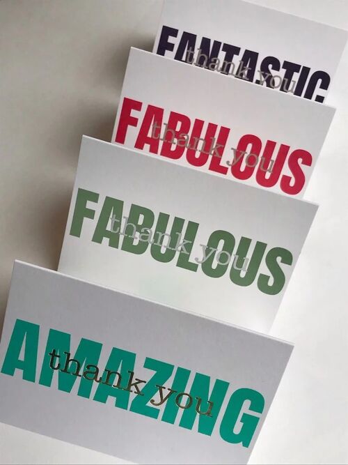 Fabulous Fantastic Cards – Individual