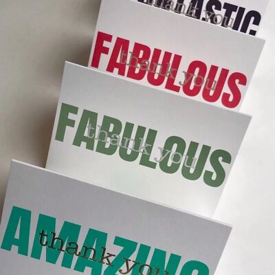 Fabulous Fantastic Cards – Individual