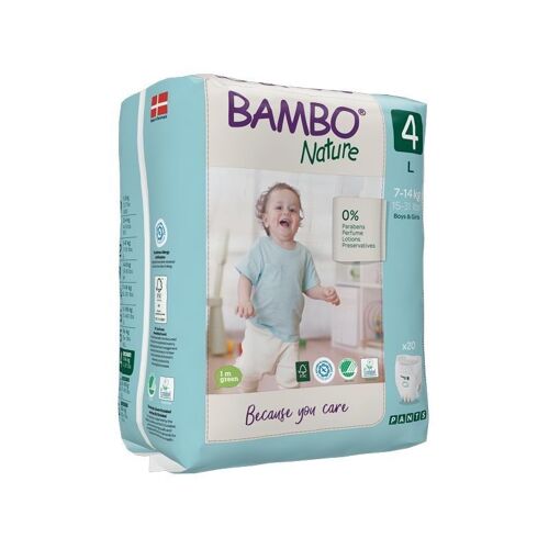 Bambo Nature Pants Maxi T4 (7-14 kg) - 5 paquets de 20 culottes