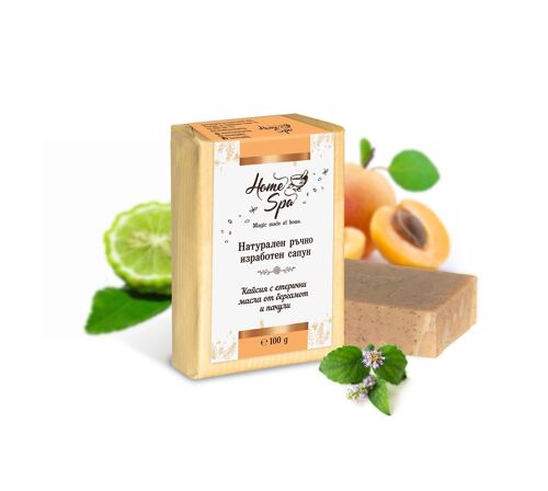 Apricot Natural Soap with Bergamot and Patchouli