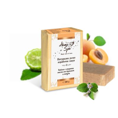 Aprikosen-Naturseife mit Bergamotte und Patchouli