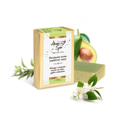 Avocado Natural Soap with Tea Tree and Eucalyptus