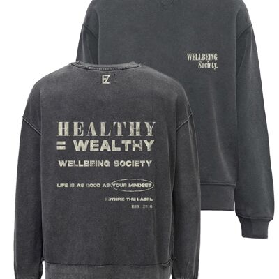 PRE-ORDER wellbeing society sweatshirt
