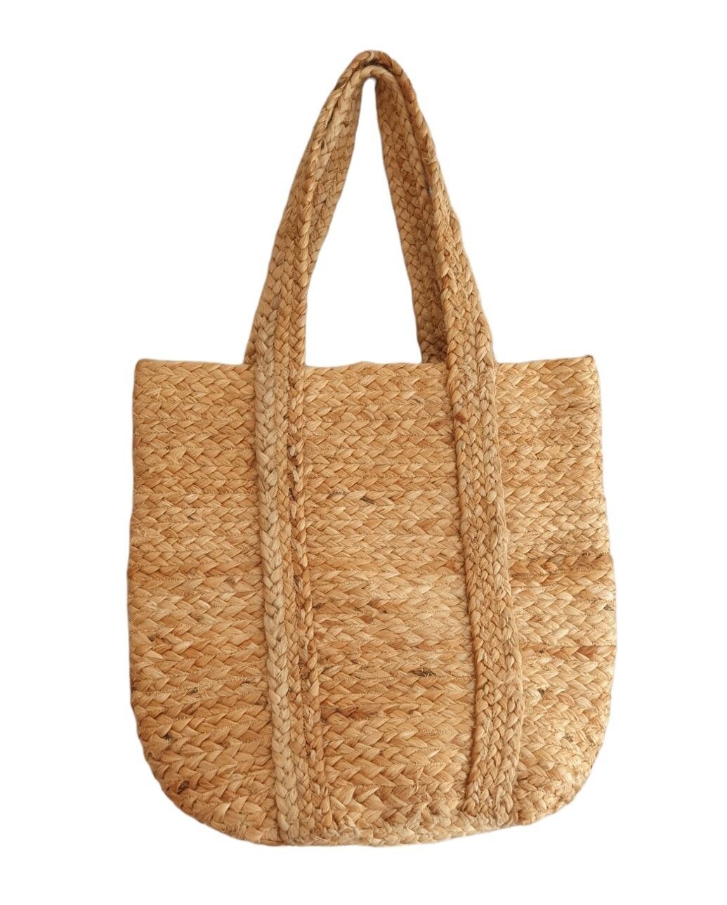 Buy wholesale Jute Shoulder Bag Beach Bag Natural