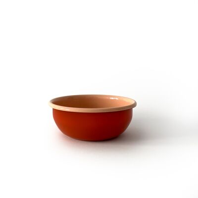 Enamel bowl – Terracotta - EKOBO