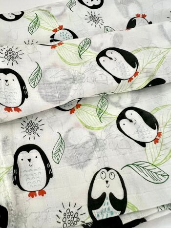 Pip & Percy pingouin lange coton bambou 5