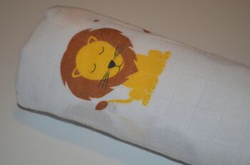 Lange Léonard le Lion en Mousseline de Bambou {The Aesop's Fables Collection ®- Le Lion et le Renard} 3