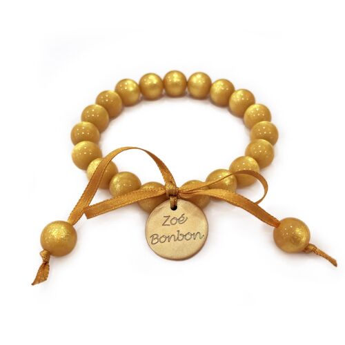 Bracelet perles S - TOURNESOL