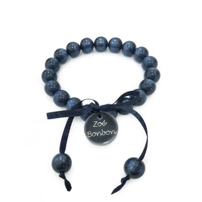 Pearl bracelet S - NAVY