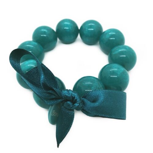 Bracelet perles L - TURQUOISE