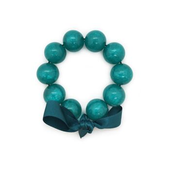 Bracelet perles L - TURQUOISE 2