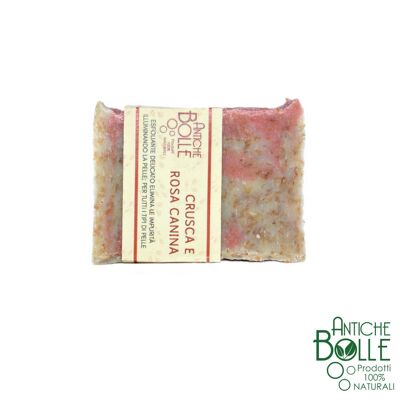 Bran and Rosa Canina exfoliating soap