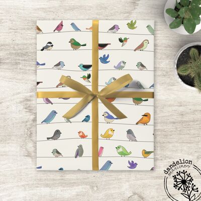Birds Gift Wrap