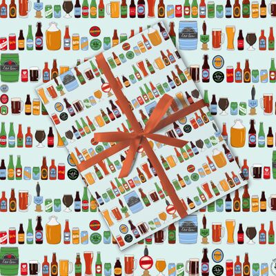 Beer Gift Wrap