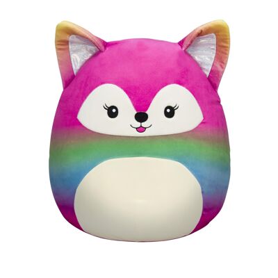 Peluche Squishmallow renard rose 40cm