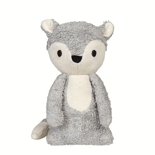 Mikkel grey fox cuddly toy