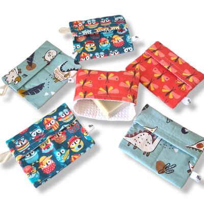 Set de pochettes à savon - coloris bambin