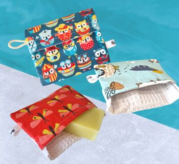 Set de pochettes à savon - coloris bambin 3