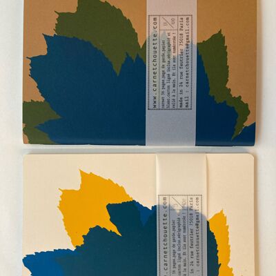 Cuaderno Kraft Leaf - 15x21,5cm