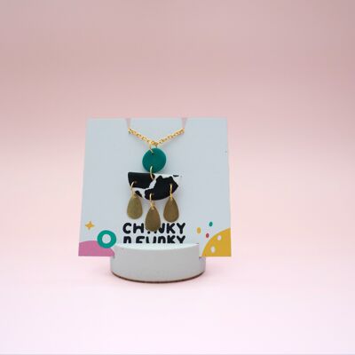 Cow Print Necklace