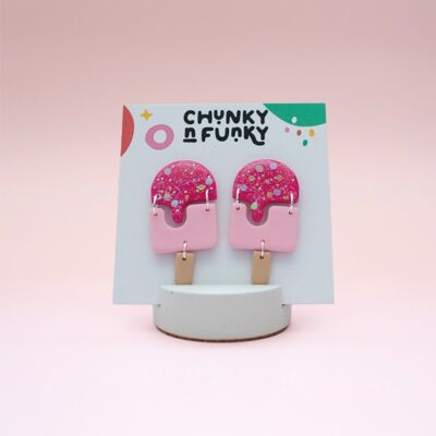 GLITTERY ICE LOLLY EARRINGS