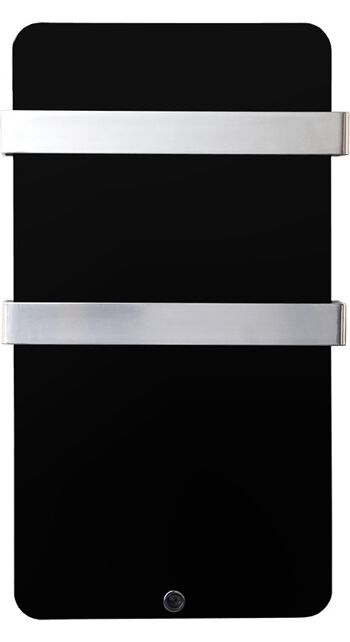 Radiateur sèche-serviettes HAVERLAND XTAL6N, 600W, verre noir 1