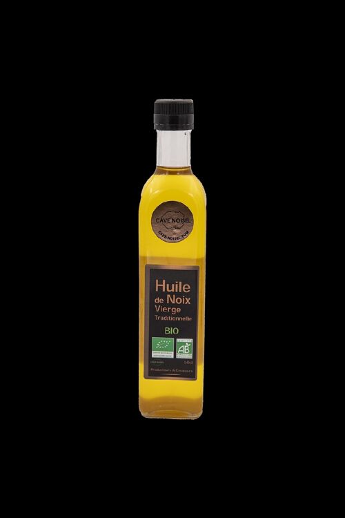 Huile de noix vierge traditionnelle 50cl - BIO