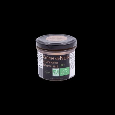 Nut cream "Chestnut with salted butter" ORGANIC - 130g