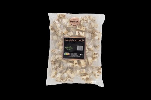 Nougats aux noix (berlingot en sachet) - 1kg