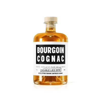 COGNAC XO, BOURGOIN COGNAC, DOUBLE-LIE 70CL 43%