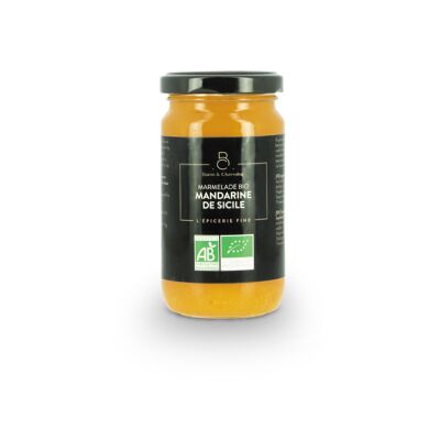 Marmelade Bio de Mandarine de Sicile - 240 g - AB*