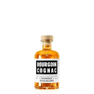 COGNAC XO, BOURGOIN COGNAC, MICROBARRIQUE 2002 35CL 43%
