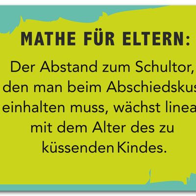 Postkarte "Mathe für Eltern"