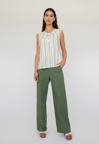 Pantalon P02 Vert Mousse 12