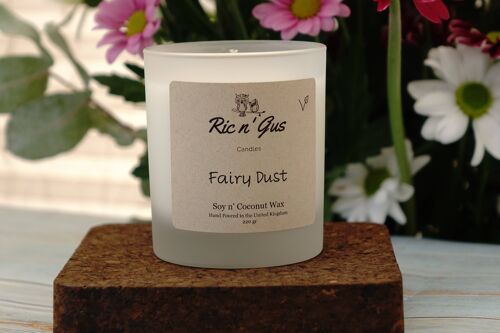 Fairy Dust Scented Candle - Soy & Coconut Wax