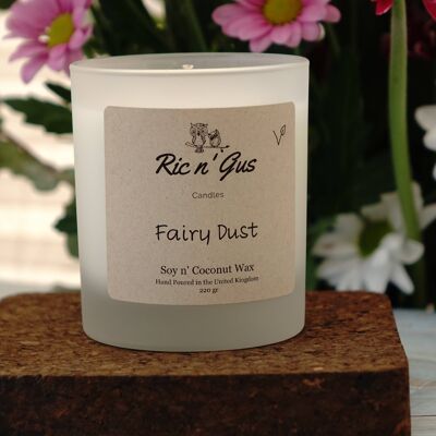 Fairy Dust Scented Candle - Soy & Coconut Wax