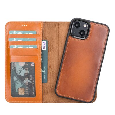 Magic Case iPhone 13 - Cognac Bruin - iPhone 13