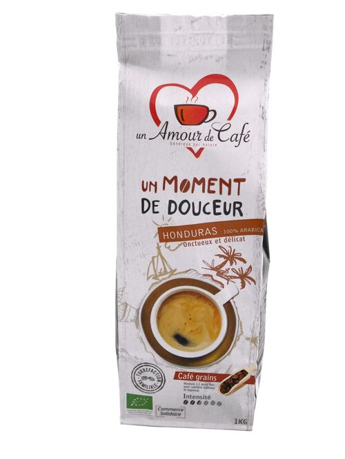 Café grains bio "Un Moment de Douceur", HONDURAS