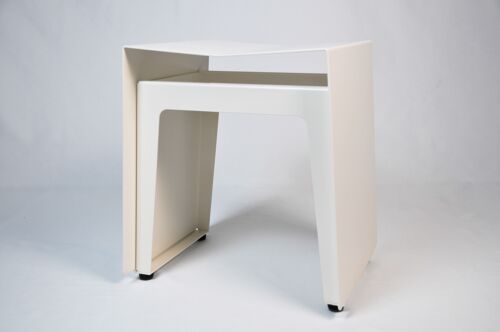 Stool, H01, without seat cushion, off-white