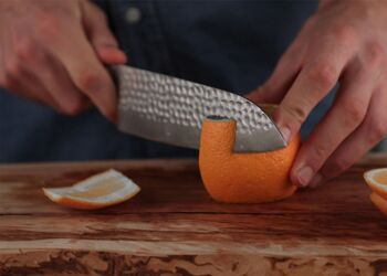 Couteau de Chef Santoku - lame de 180 mm 13