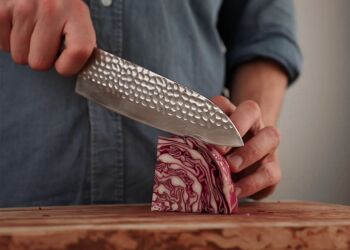 Couteau de Chef Santoku - lame de 180 mm 4