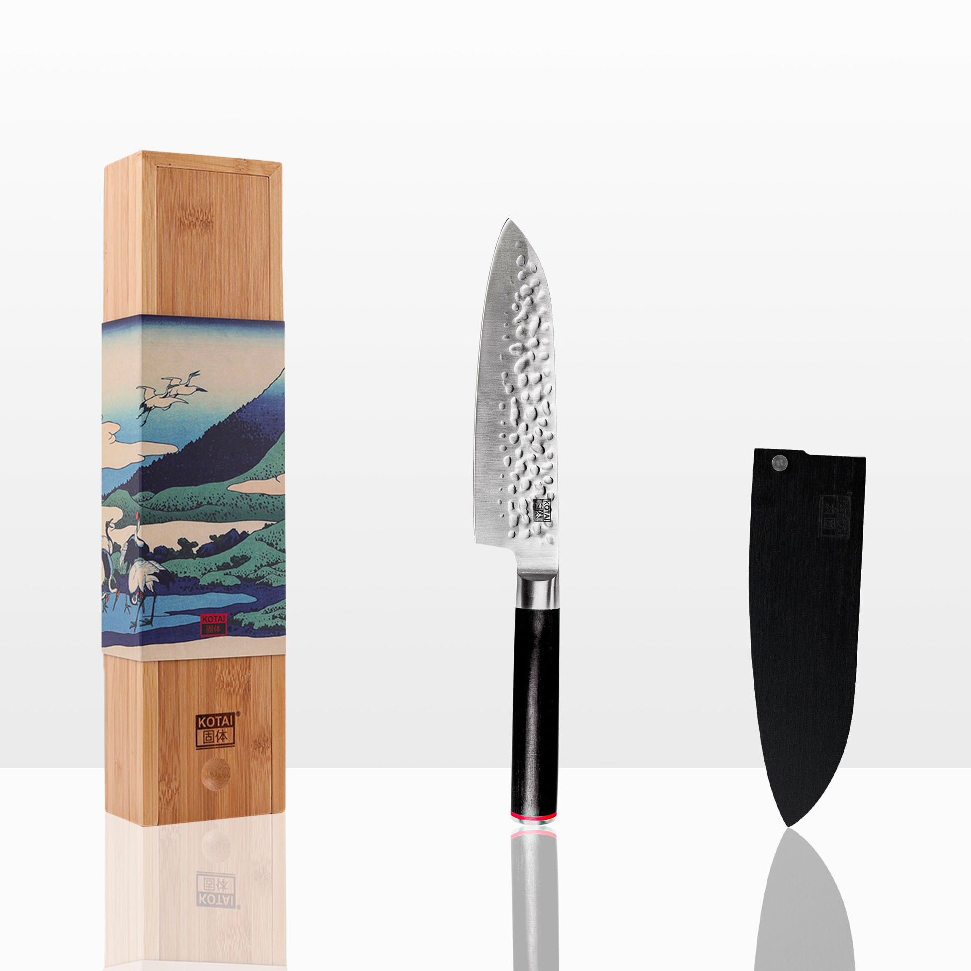 Couteau de Cuisine Santoku 180 mm - Collection Pakka - KOTAI