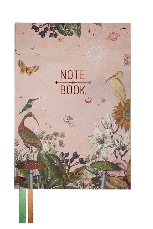 Pimpelmees notebook A5 - PINK FSC