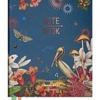 Pimpelmees notebook A5 - BLUE FSC