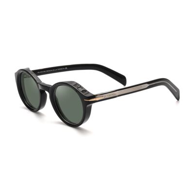 Runde polarisierte Sonnenbrille für Damen und Herren TT1400S