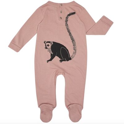 Babygrow Ciruela Lemur